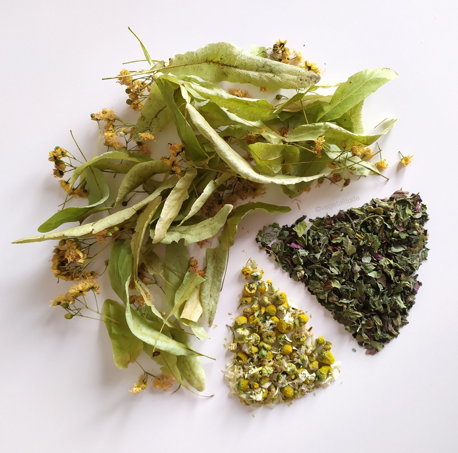 plantes séchées pour infusion calmante