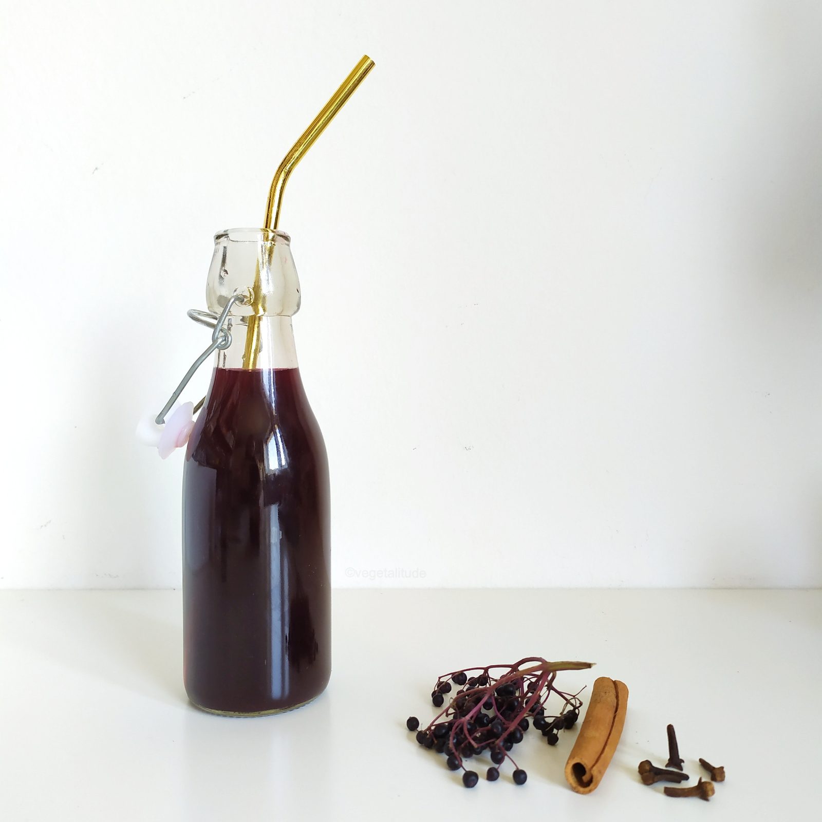 chicha morada au sureau