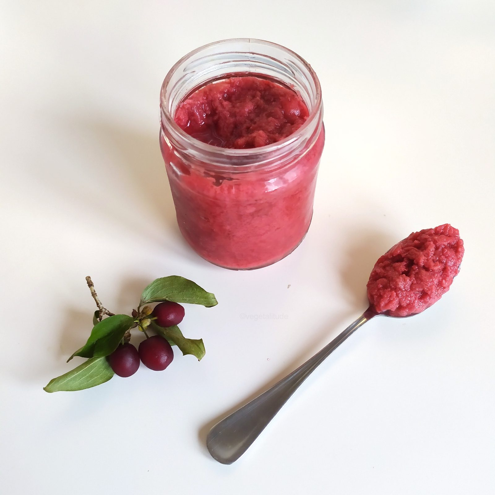 Confiture de cornouilles