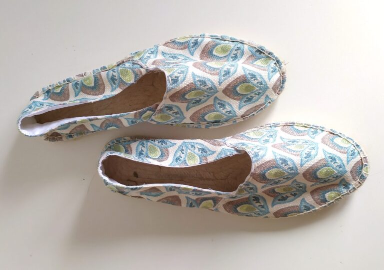 Coudre des espadrilles