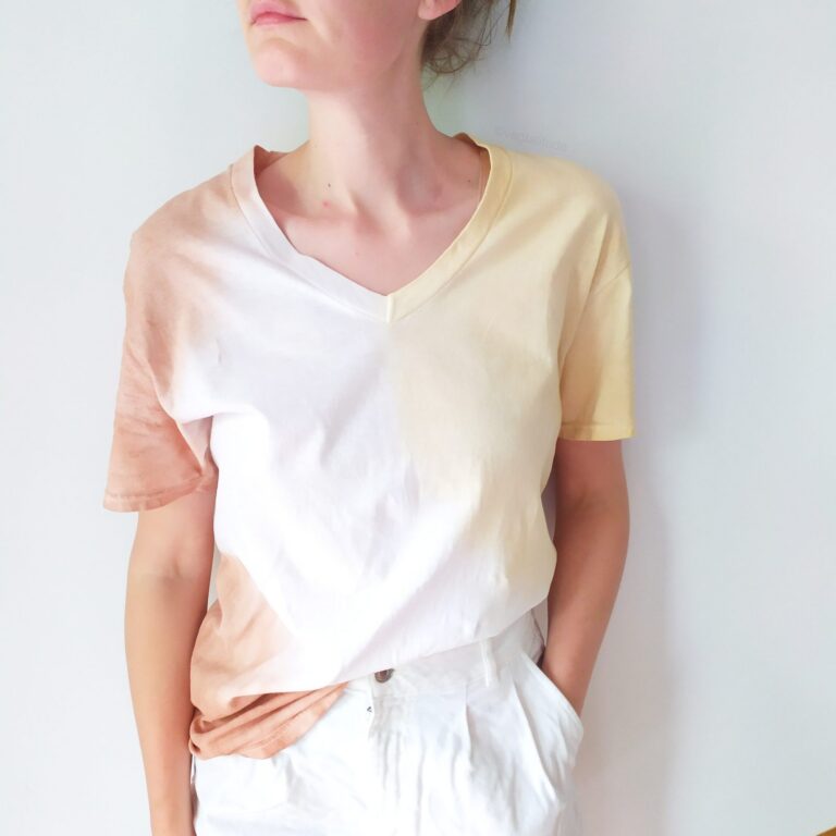 T-shirt vanille-fraise