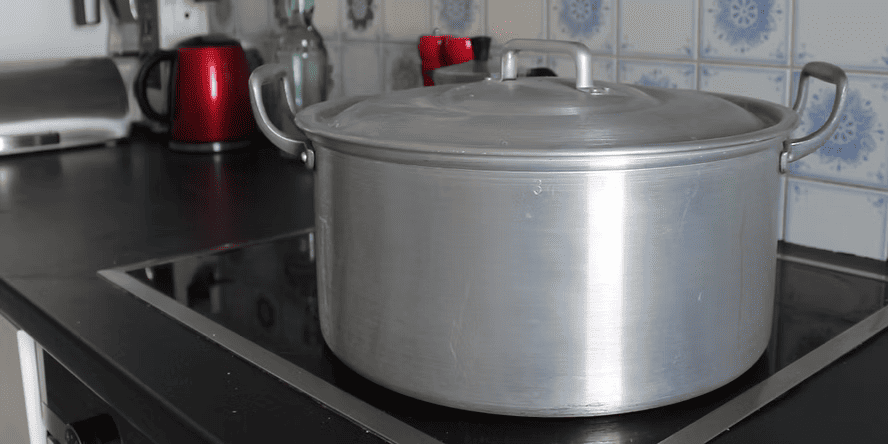 marmite en aluminium